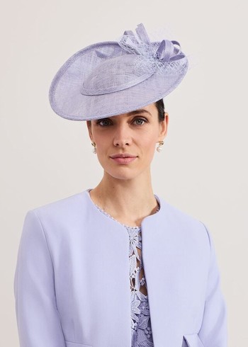 Phase Eight Blue Twist Back Bow Fascinator Hats Blue Australia | HR6743825